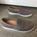 Vionic Demetra Gray Leather Comfort Slip On Comfort Sneaker Shoes Size 8 US