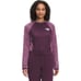 The North Face Women Purple Tekware FutureFleece Mix Slim Fit Sweatshirt Size L