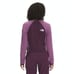 The North Face Women Purple Tekware FutureFleece Mix Slim Fit Sweatshirt Size L