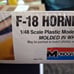 F-18 HORNET RARE MODEL KIT ORIGINAL FACTORY SEALED CELLOPHANE 1980 MONOGRAM1/48