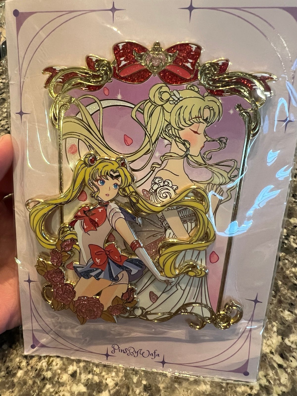 Pinsbywafa sailor moon usagi serenity fantasy pin