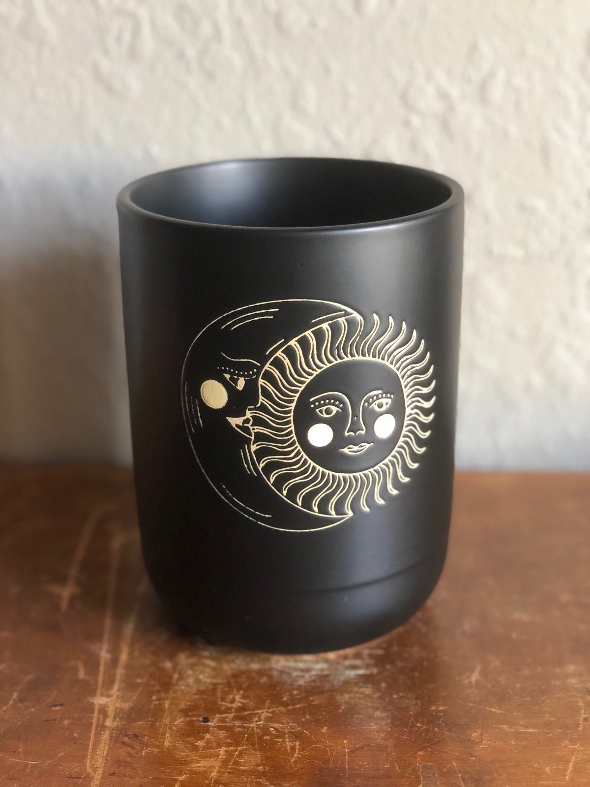 Moon & sun utensil holder