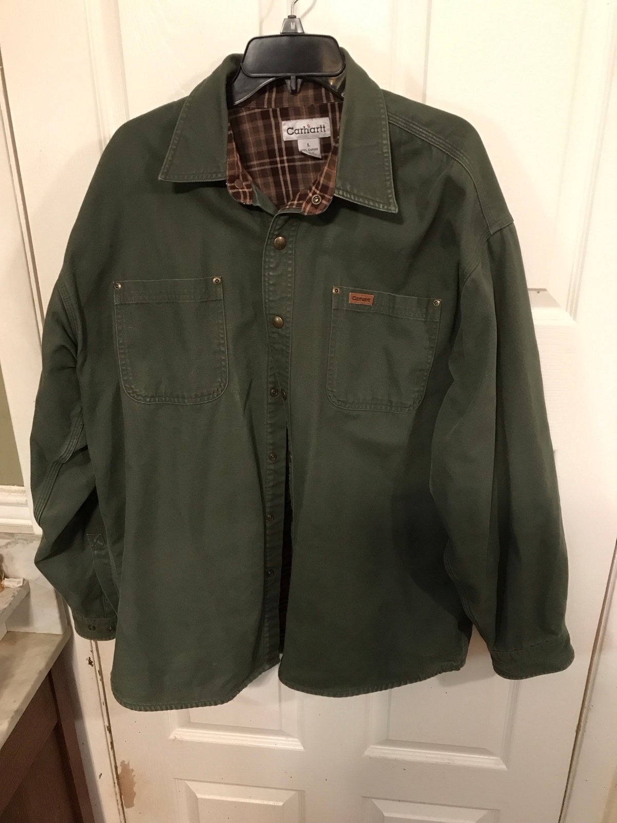 Men’s Carhartt Green Jacket Sz. Large