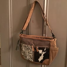 Myra Bag NWT Two Tone: Two Design Messenger Bag