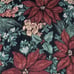 Vintage poinsettia blanket / tapestry