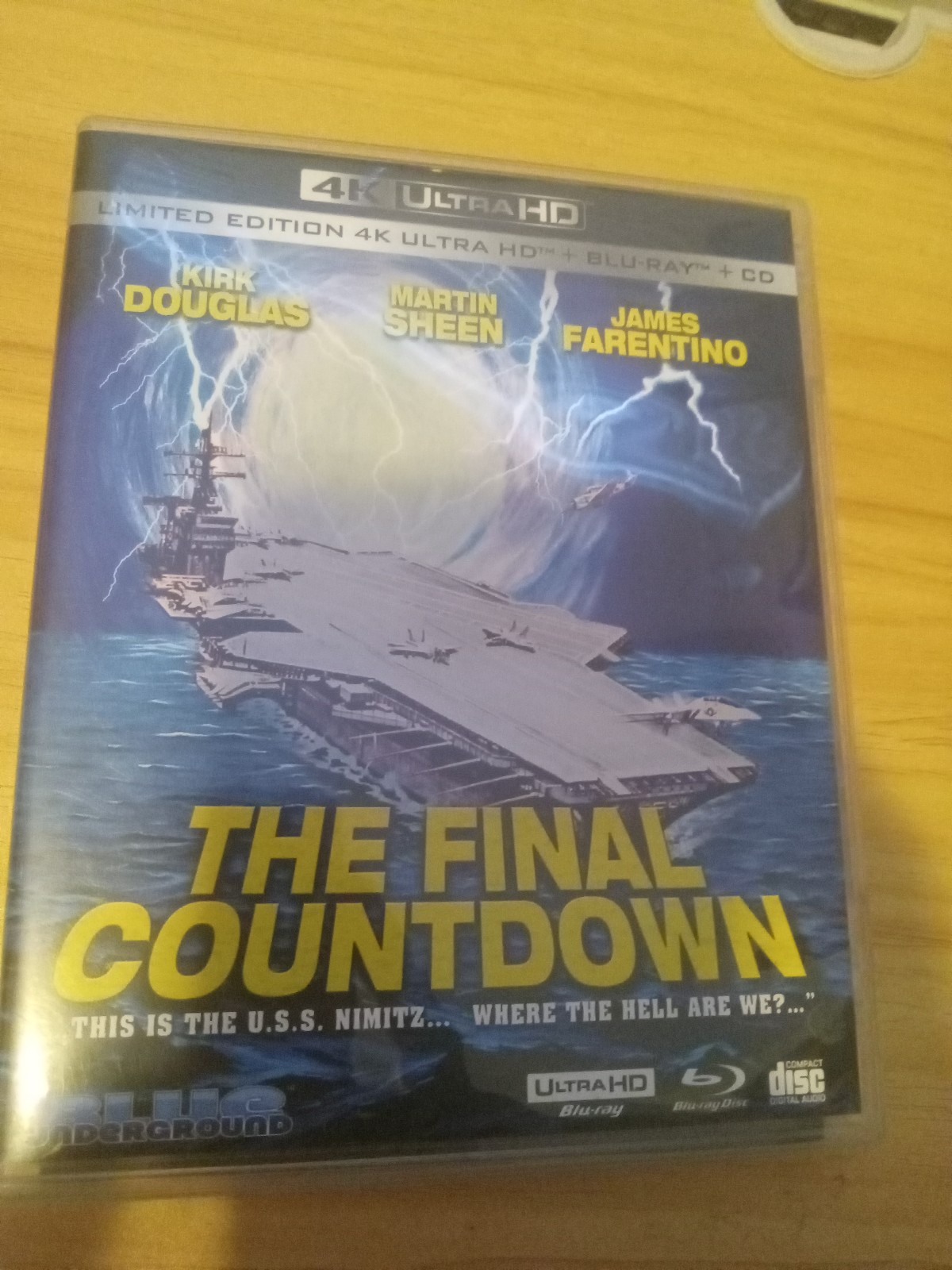 The final countdown 4k blue ray