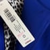 NEW Chico's Pea Coat Women's Small (0) Ponte Button Jacket Coat Sapphire Blue