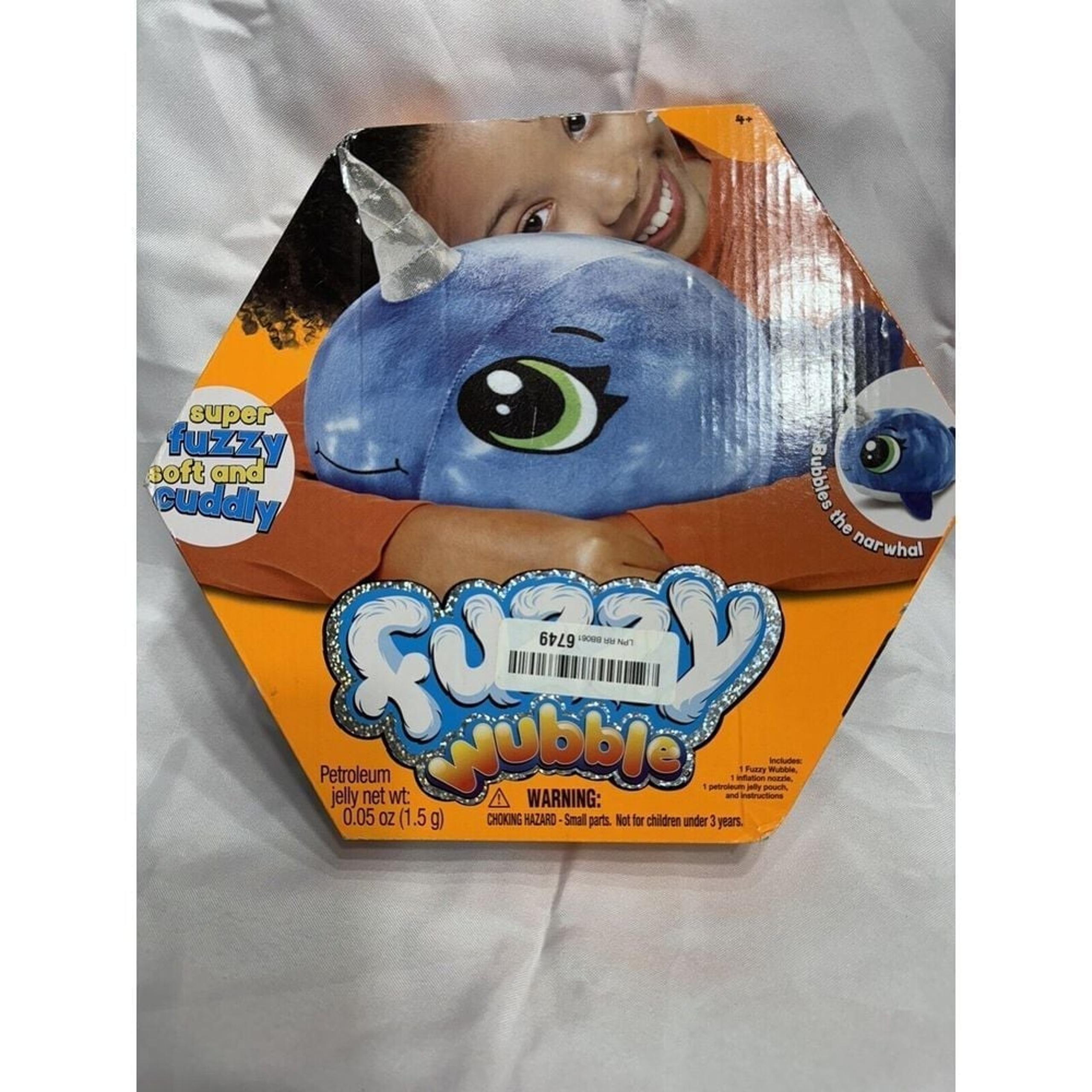 Fuzzy Wubble Bubbles The Narwhal brand new Christmas