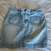 Lot of 4 denim skirts Loft and banana republic 00P, can separate