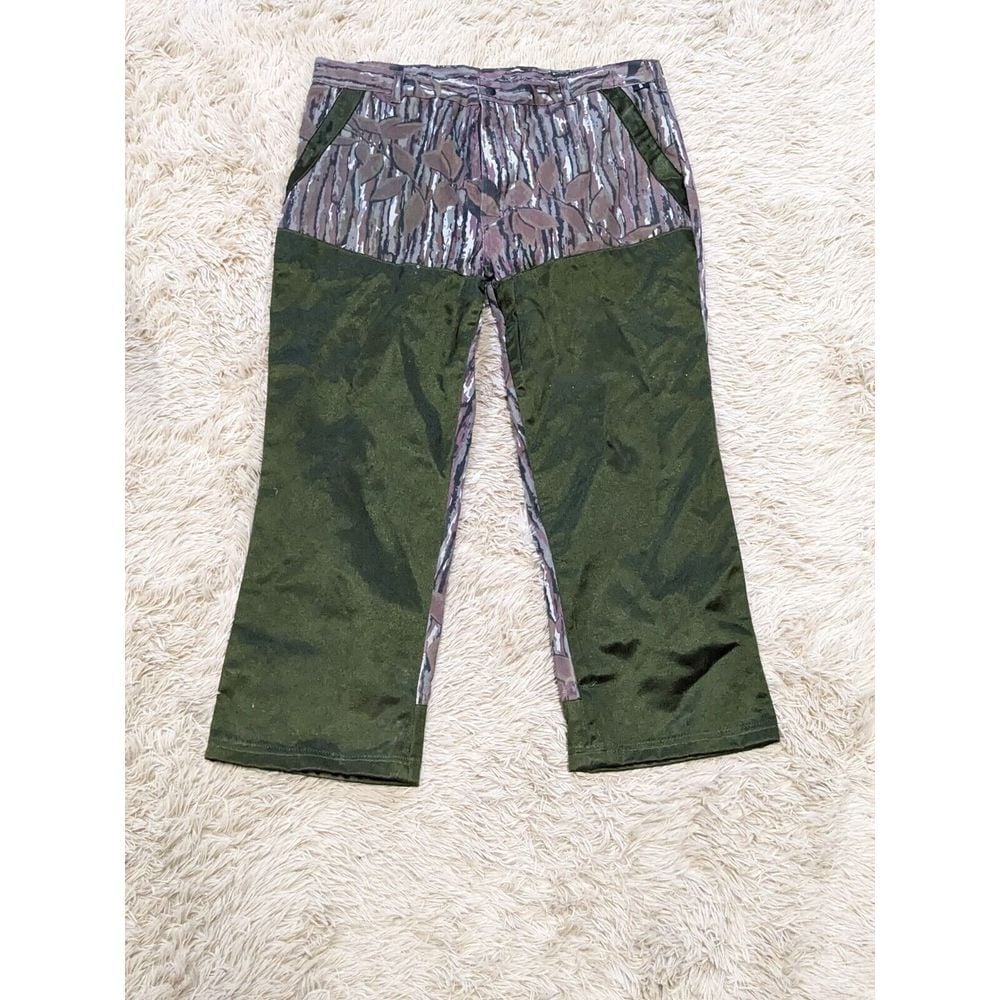 VTG 10X Brush Briar Hunting Pants 38 * 26 Medium Realtree Ankles Outdoor Work