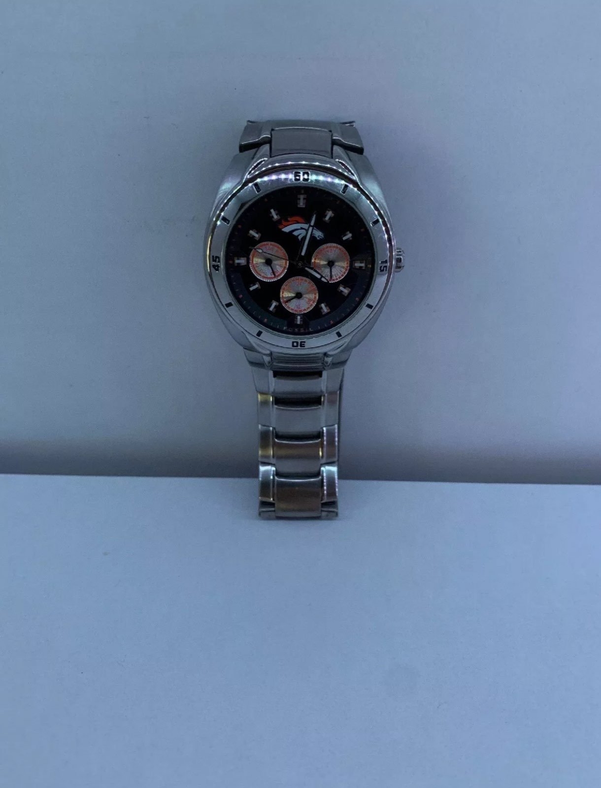 Vintage Denver Broncos NFL Fossil Watch