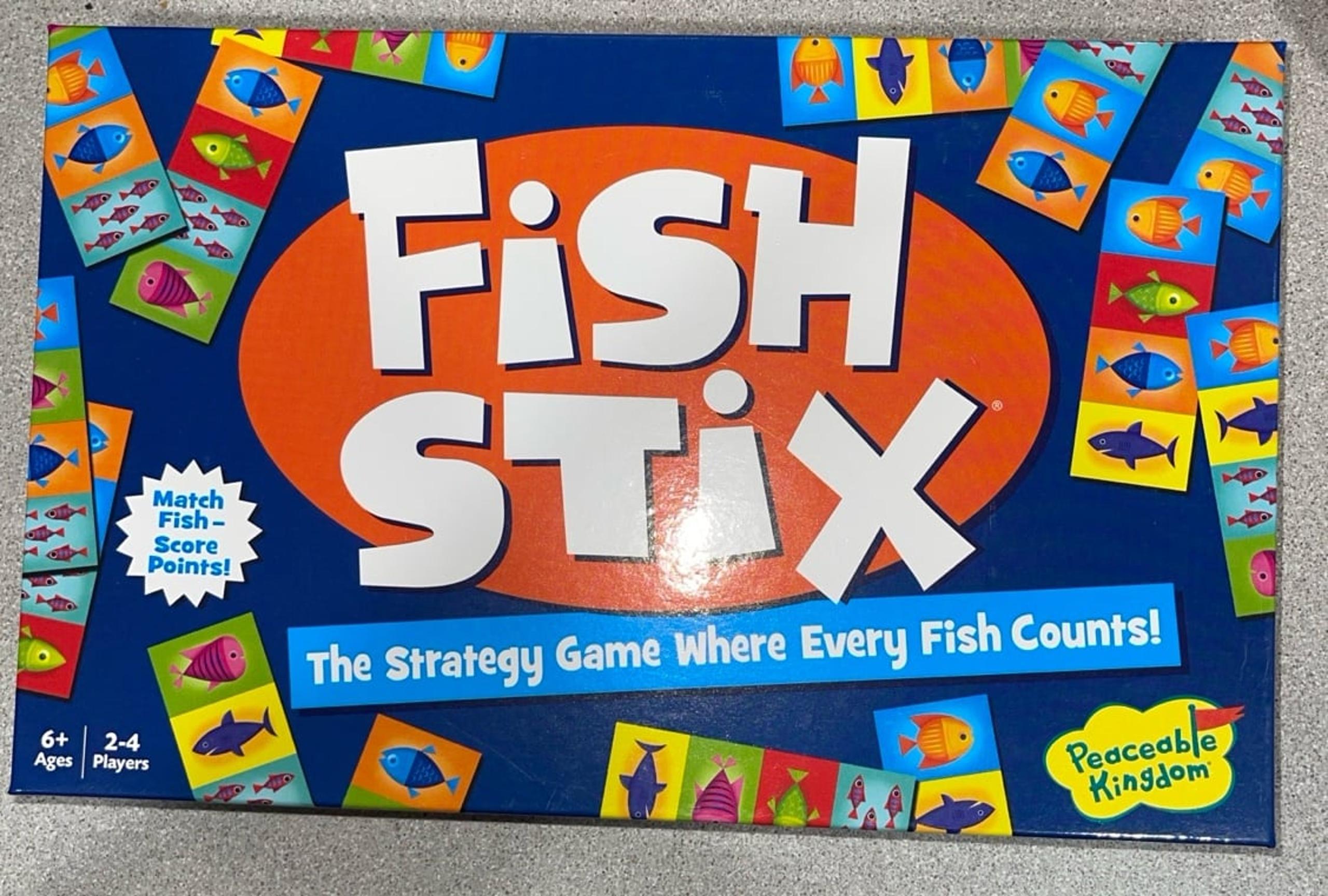 Game/Peaceable Kingdom Fish Stix game New