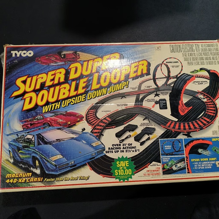 Tyco slot car track