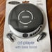 JENSEN Portable CD Player with Bass Boost & Anti Skip Protection New in package