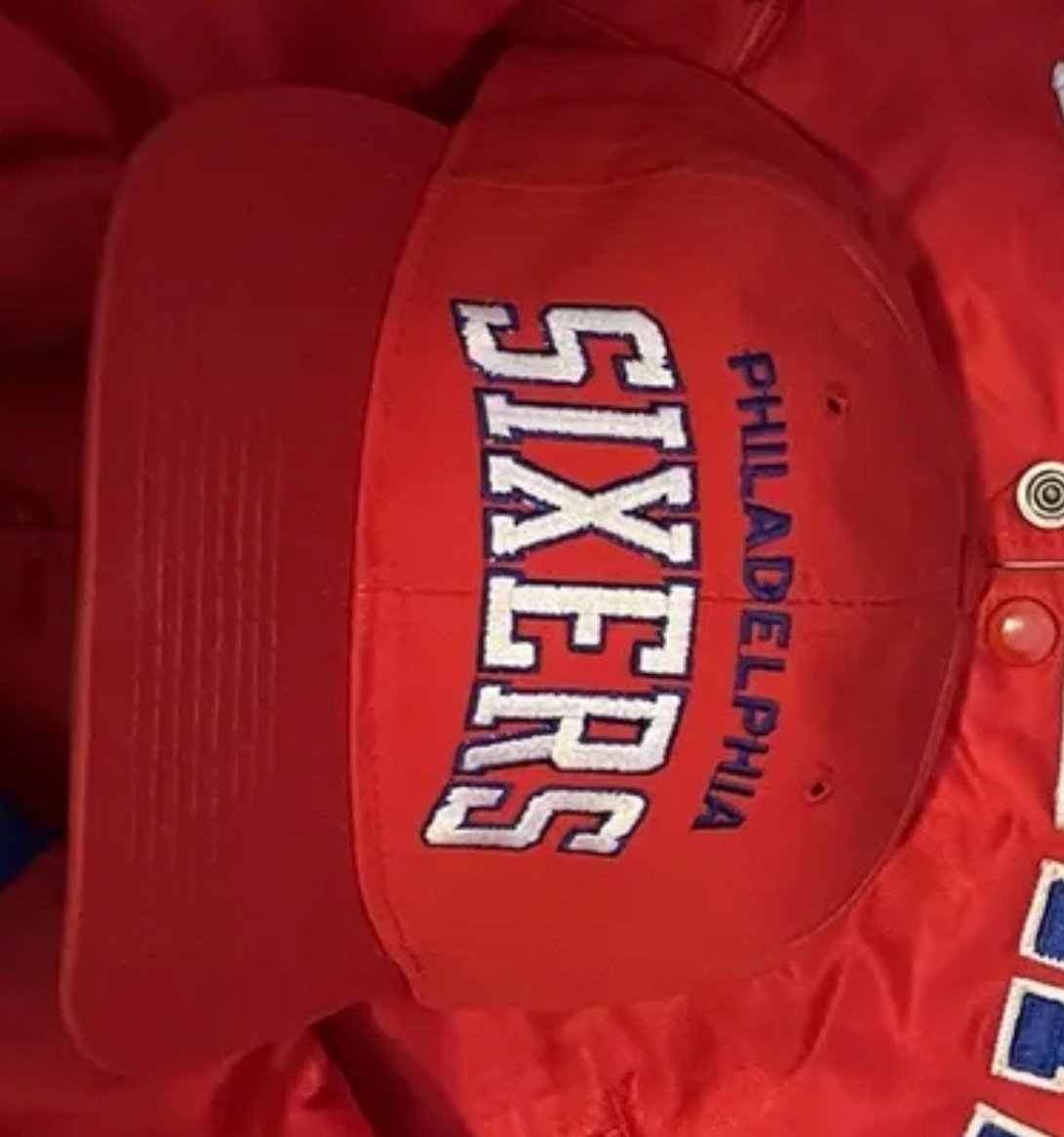 Vintage 90’s Philadelphia 76ers Sixers Starter ARCH Snapback Hat Fresh Prince