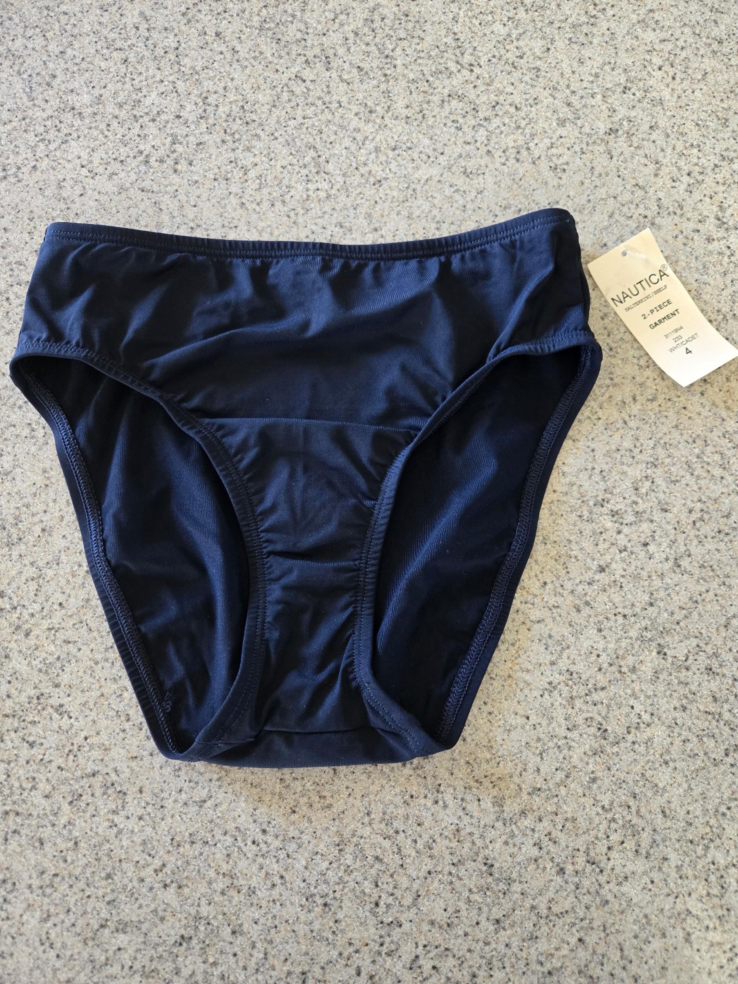 Nautica Navy Size 4 Bikini Bottoms - NWT