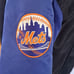 Starter Mens Vintage Authentic Diamond Collection Mets MLB BLack/Blue Jacket LG