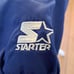 Starter Mens Vintage Authentic Diamond Collection Mets MLB BLack/Blue Jacket LG
