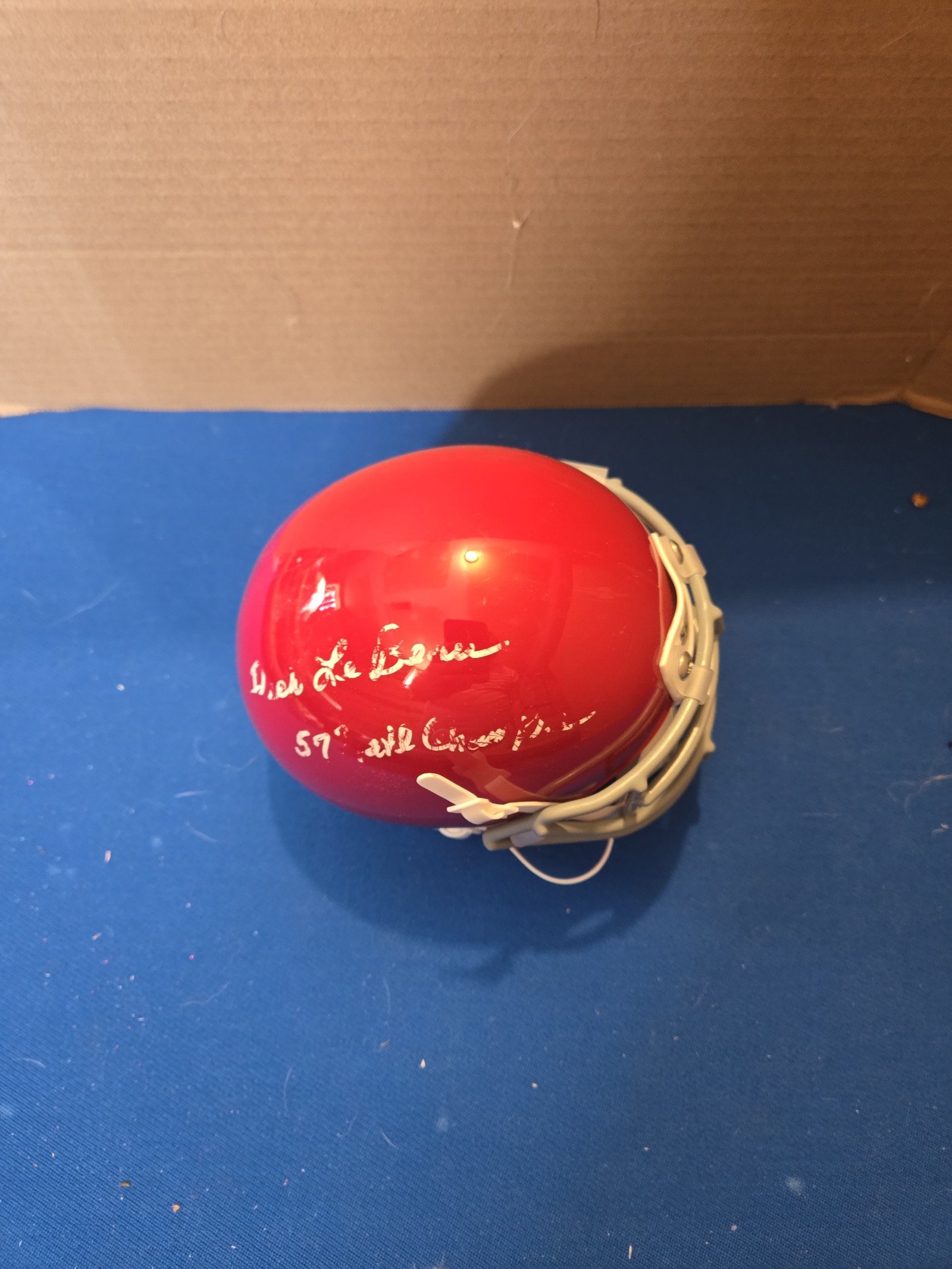Dick LeBeau #44 Ohio State Buckeyes Autograph Mini Helmet
