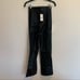 New Bardot Polly Vegan leather high rise trousers in black Size XS