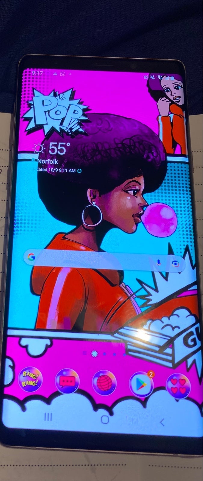 Samsung Galaxy Note9 128 GB in Lavender Purple Unlocked