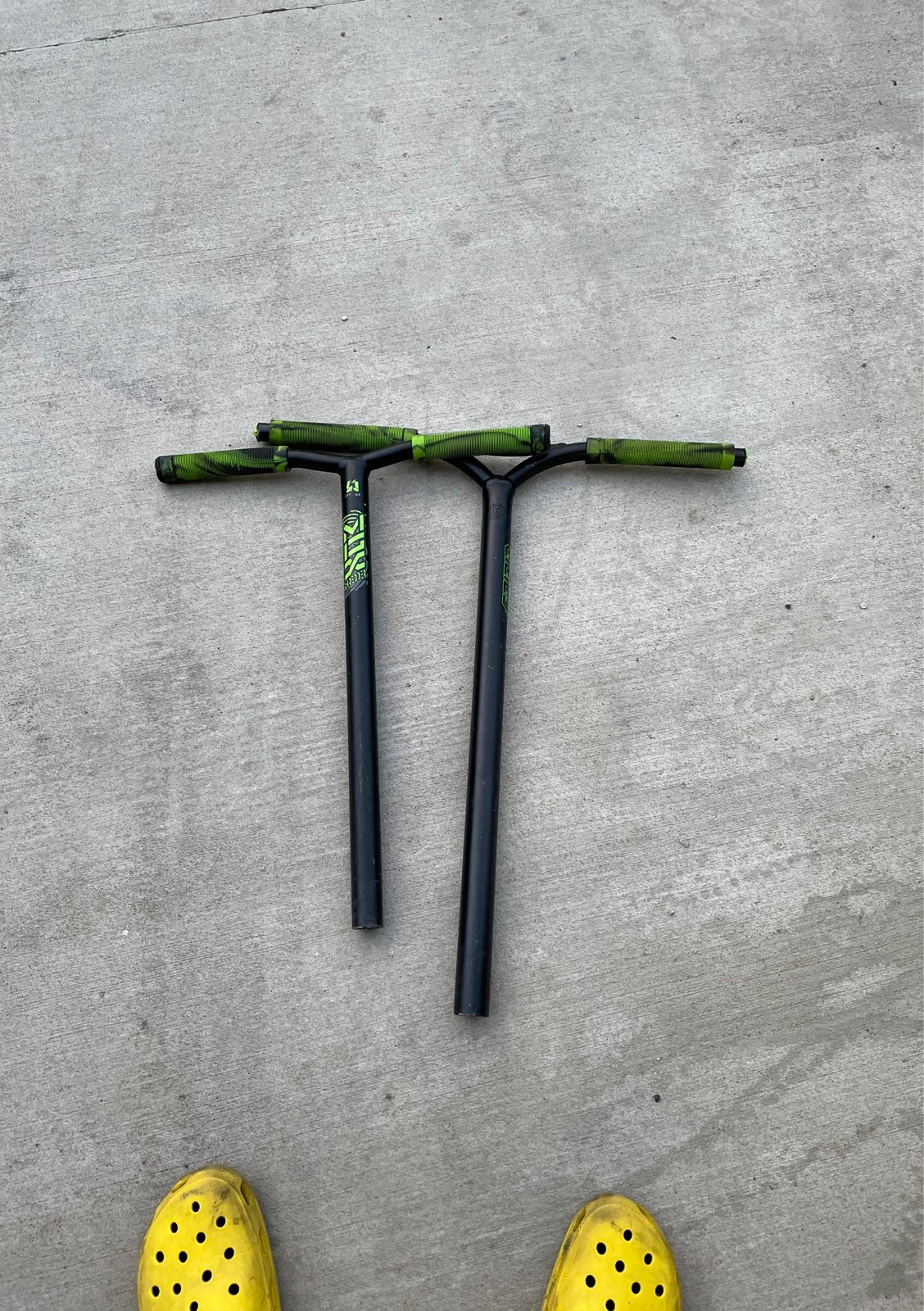 two madd gear bars one small one large