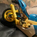 Vintage 2003 Barbie bat cycle