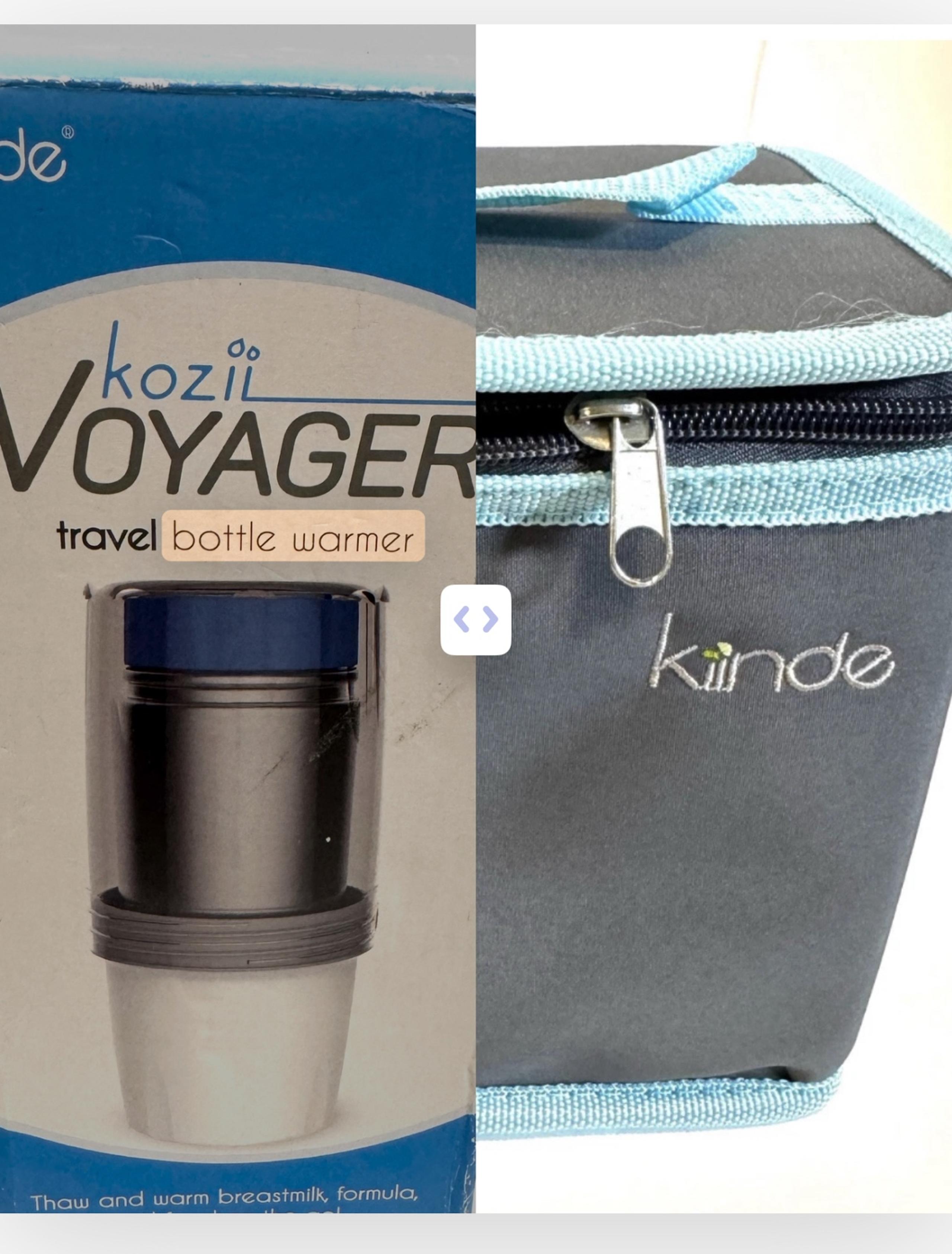 Kiinde Set Kozii Travel Baby Bottle Warmer Steel Breastmilk Cooler NO ICE PACKS