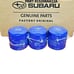 3 Pack Genuine Factory Subaru Engine Oil Filter NEW 15208AA12A12A