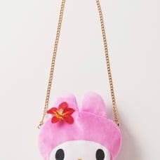 JAPAN Sanrio My Melody Tokimeki Heisei Kogal Face Plush Bag ✨1 Available✨