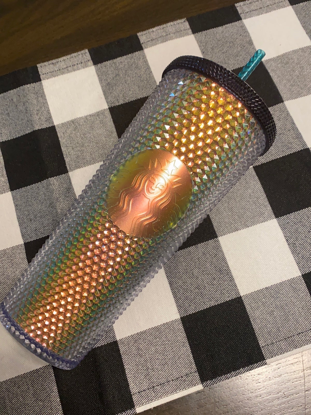 Starbucks peacock Studded Venti Tumbler
