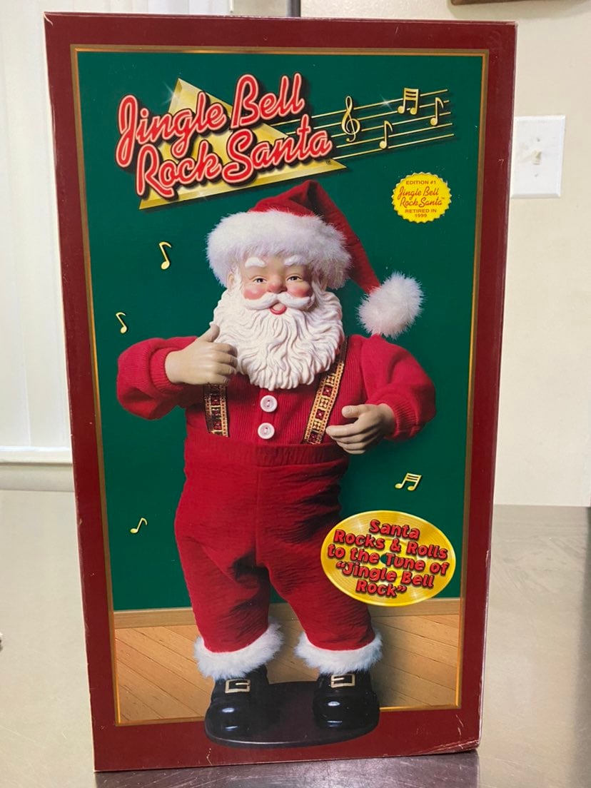 Edition #1 Jingle Bell Rock Dancing Santa new!!!