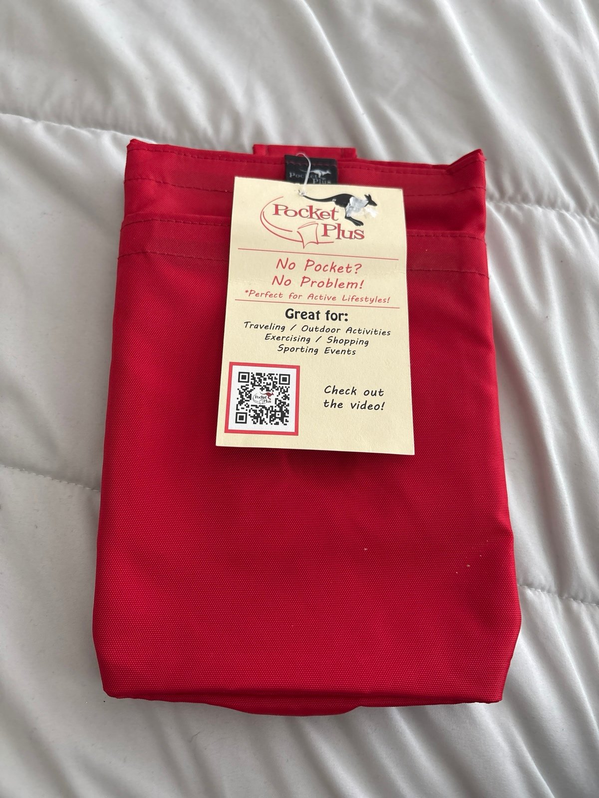 NWT Extra Large Pocket plus-Red