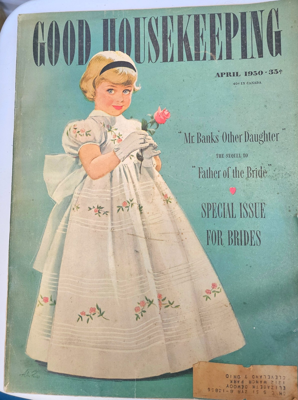 Antique Good Housekeeping Magazine from April 1950