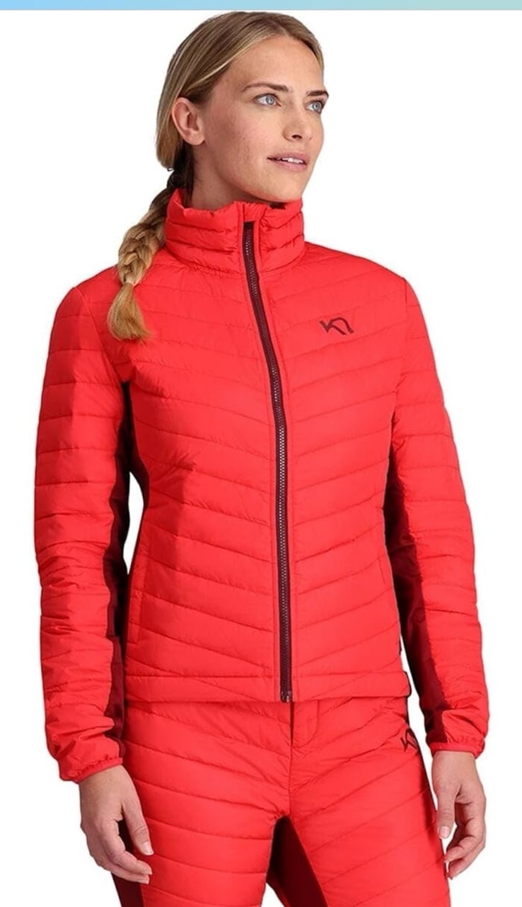 New Kari Traa Eva Women's Lightweigh Down Jacket, Water-Resistant Down Sweater,