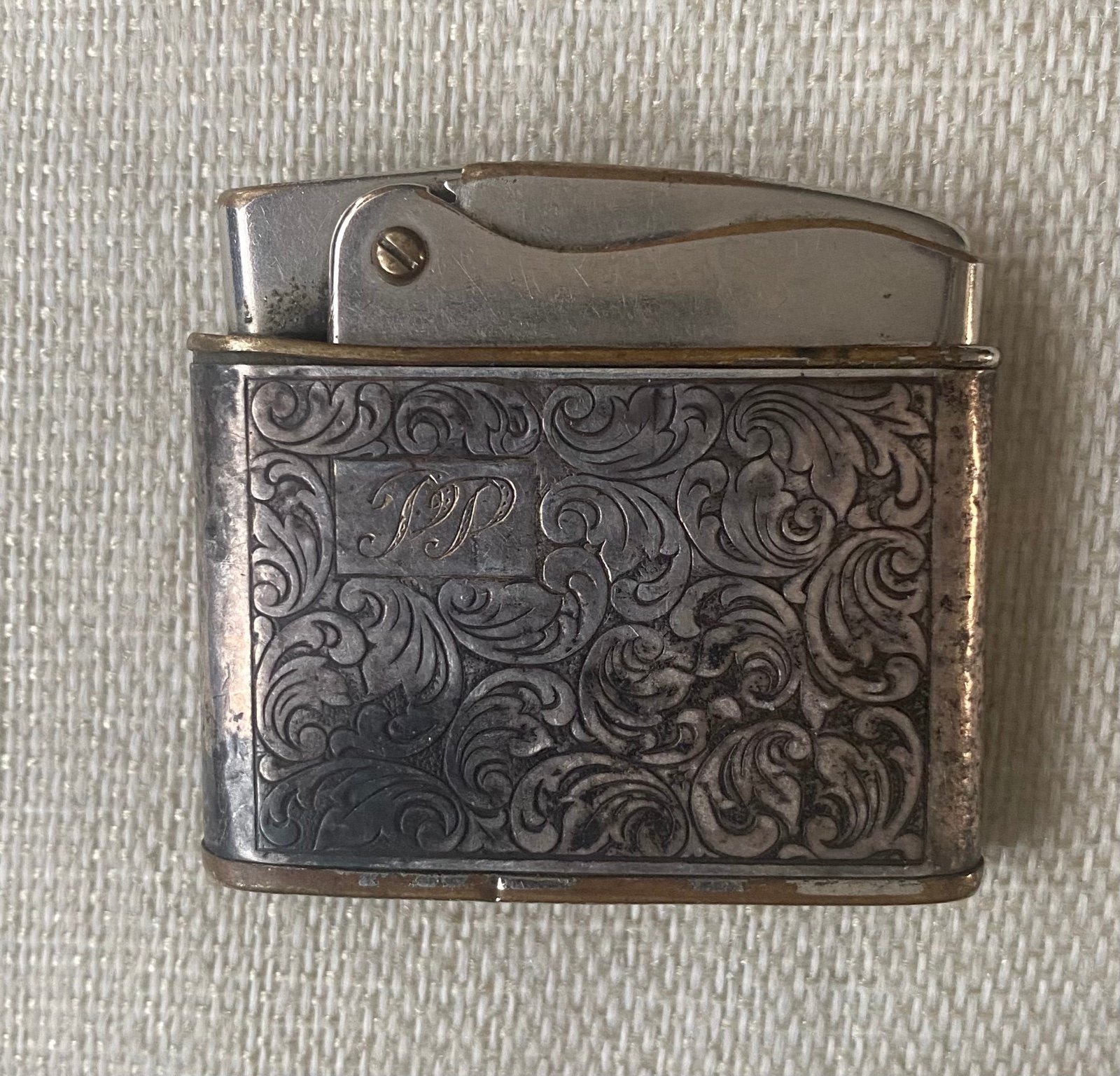 Vintage Rowenta For Forstner Cigarette Lighter Silver Germany Collectible