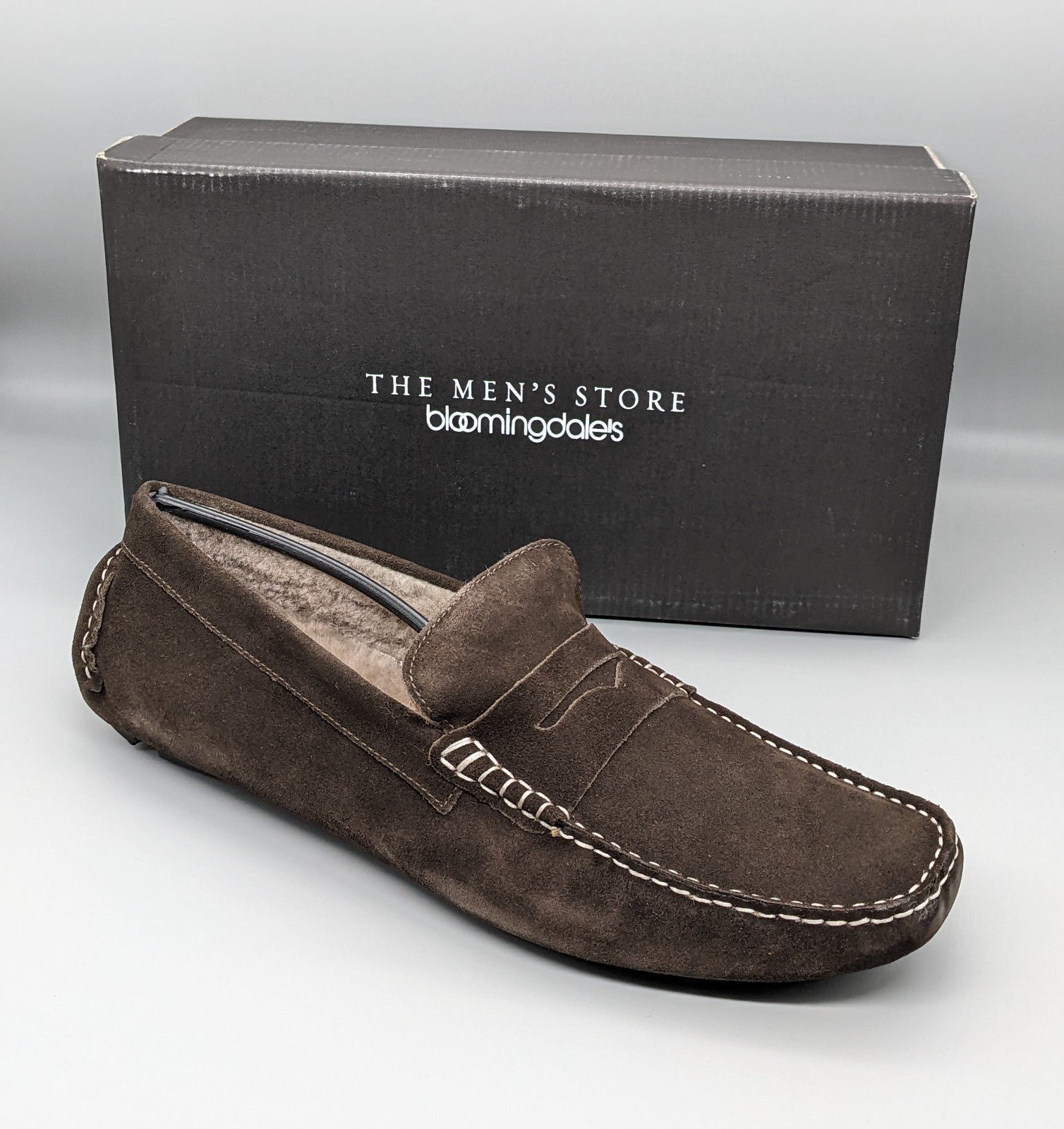 Bloomingdale s Brown Slippers for Men Mercari