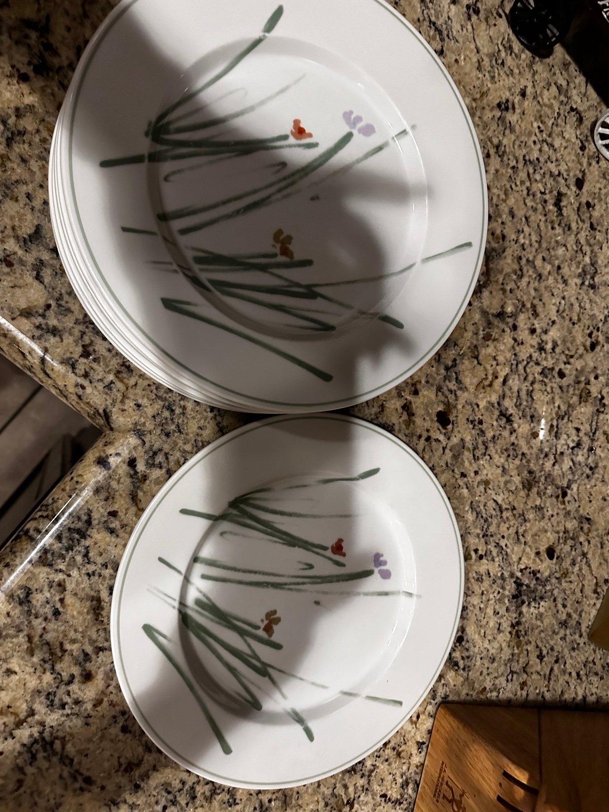 Mikasa Plates by Bob van Allen