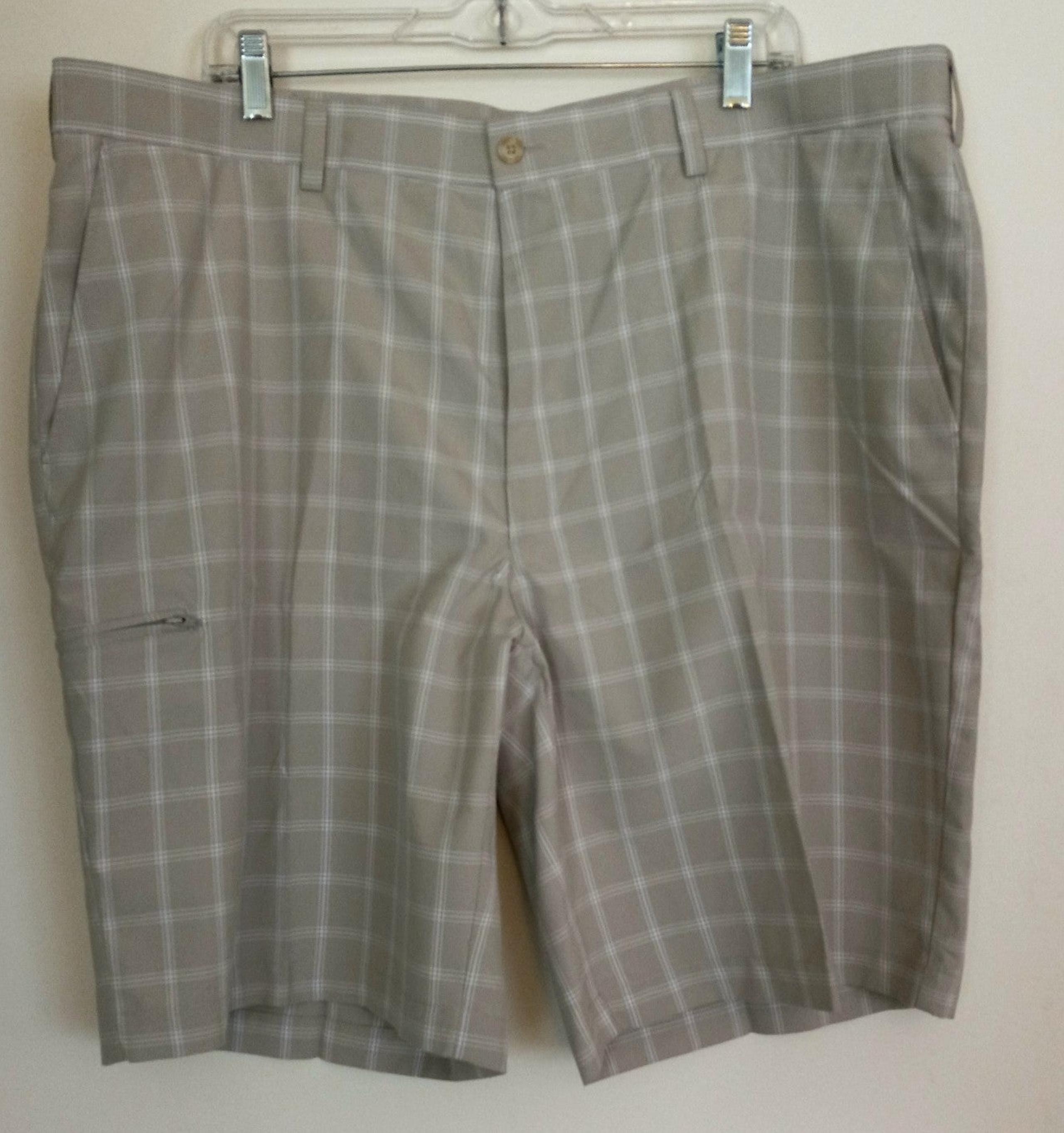 Grand Slam men's casual size 42 plaid shorts