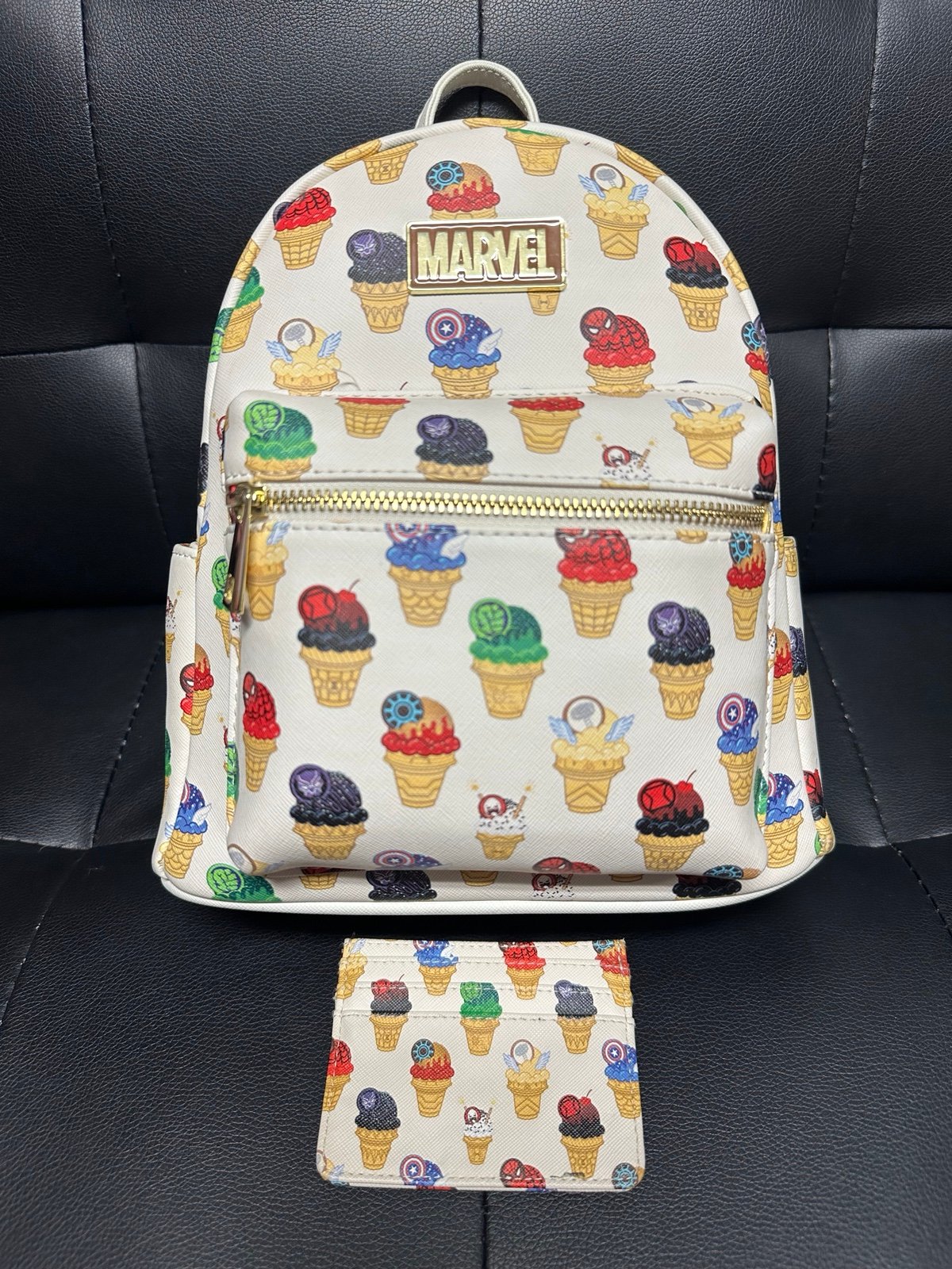 Marvel Ice Cream Mini Backpack & Cardholer Set
