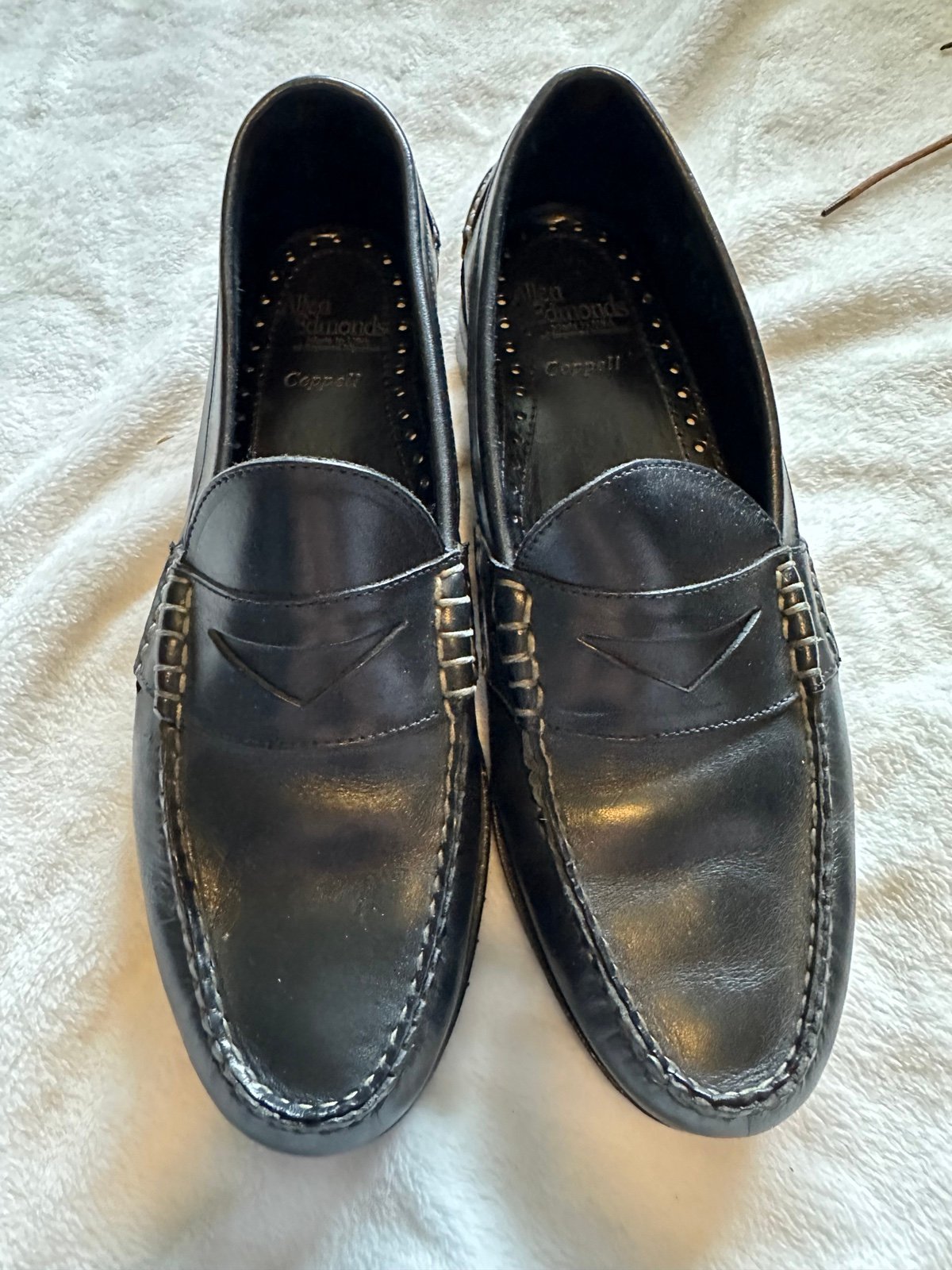 Allen Edmonds Shoes Black Leather Size 9 Coppell
