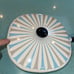 Vintage Atomic Enamel Frying Pan With Lid Multicolor MCM Mid Century Modern