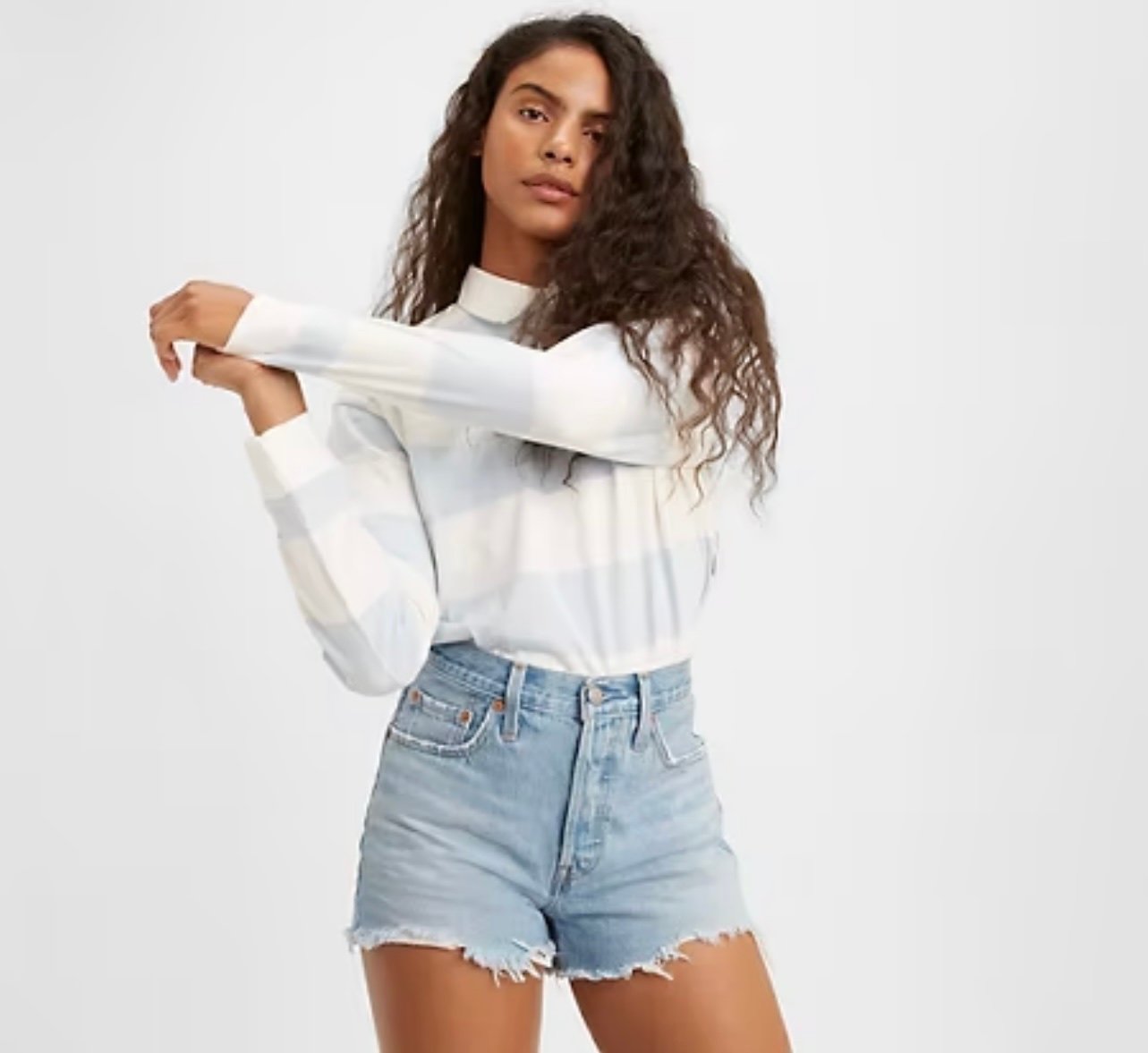 NWT LEVI’S Original High Rise Women’s Shorts 29
