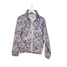 Vera Bradley Women's Small (4-6) Fresh Cut Bouquet Purple Floral Jacket - 342