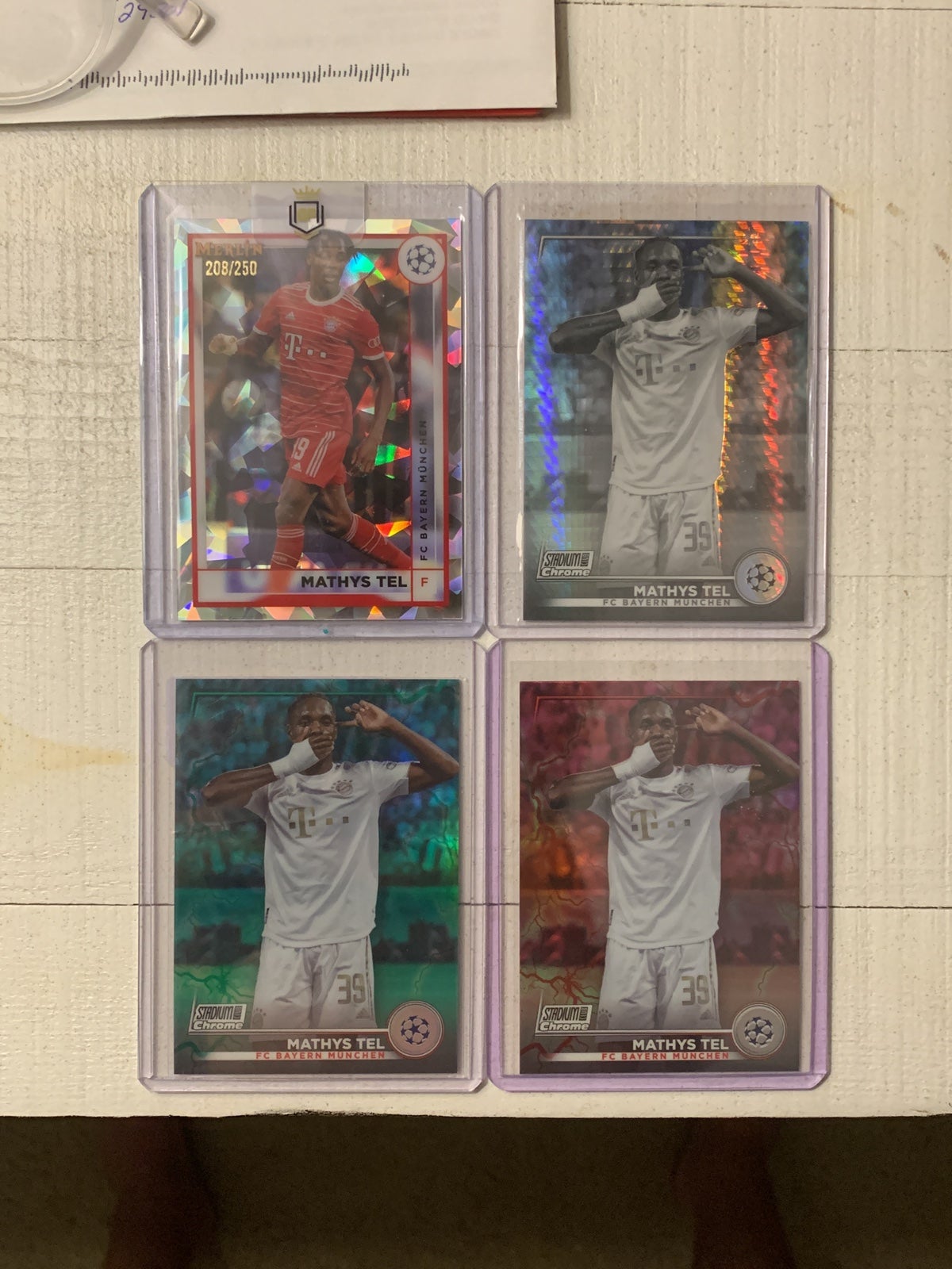 Mathys Tel Bayern Munich numbered lot