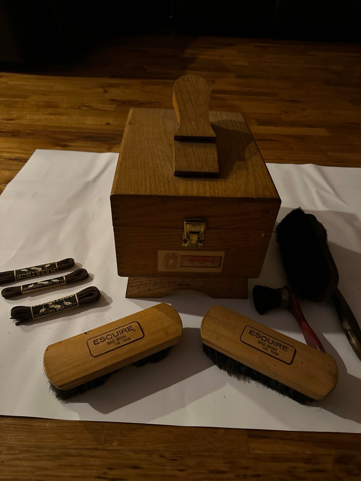 Vintage Shoe Shine Kit