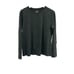 EILEEN FISHER Women Organic Cotton Jersey Long-Sleeve Tee Green Size Medium
