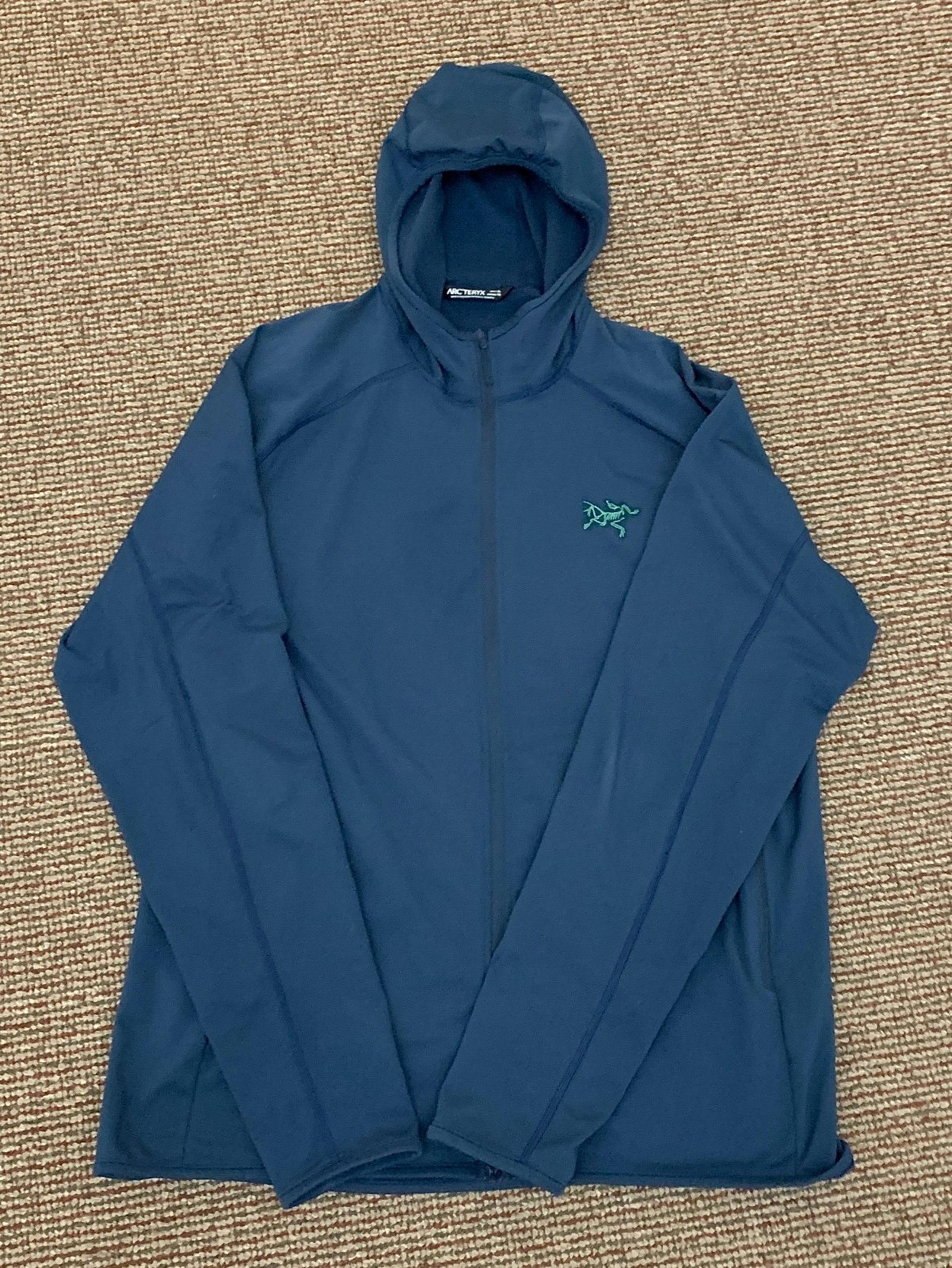 Men’s XL Arc’Teryx Adahy Full Zip Hooded Technical Hybrid Fleece Jacket