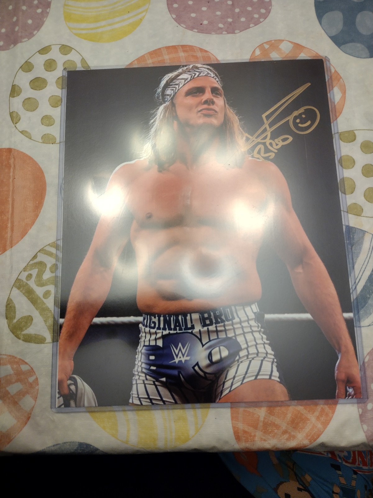WWE 8x10 matt riddle bro signed