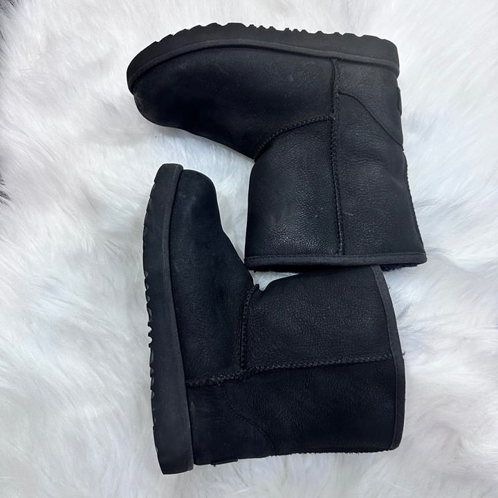 UGG Classic II Waterproof Black Boots Kids Size 1